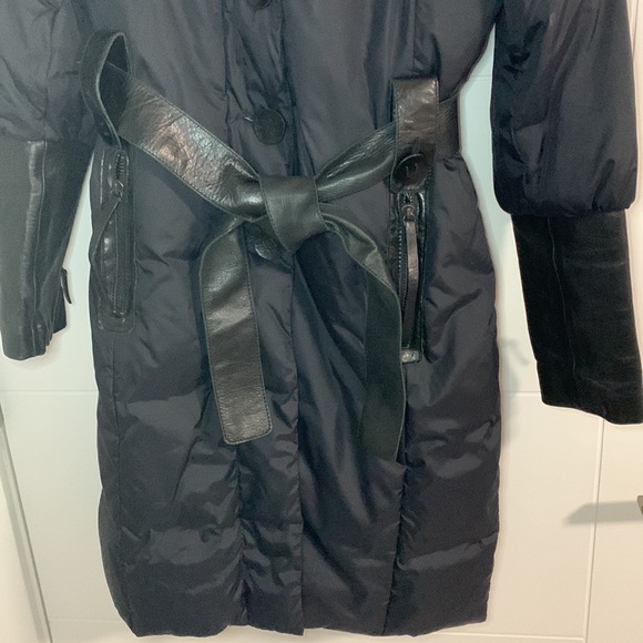 Rudsak 3/4 length down coat ( black color) - Picture 4 of 6